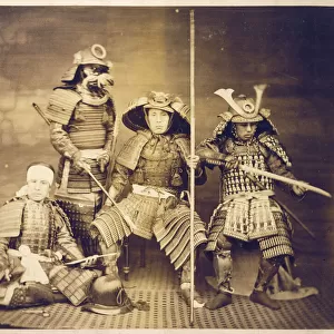 Historic Premium Framed Print Collection: Japanese samurai armor