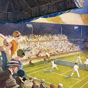 Sport Canvas Print Collection: Tennis