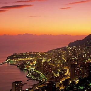 Aerial Photography Poster Print Collection: Monaco