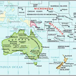 Oceania Mouse Mat Collection: Federated States of Micronesia