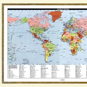 Maps and Charts Poster Print Collection: Popular Maps