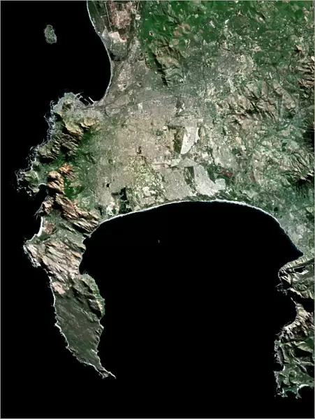 Cape Town, South Africa, satellite image