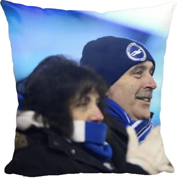 Passionate Showdown: Brighton and Hove Albion vs Ipswich Town at American Express Community Stadium (January 2015)