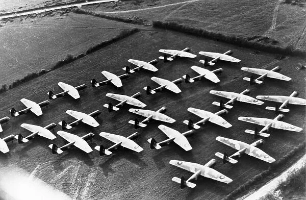 Airspeed AS 51 Horsa-these 24 await their compliment of