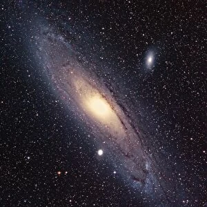 Space Exploration Canvas Print Collection: Andromeda Galaxy