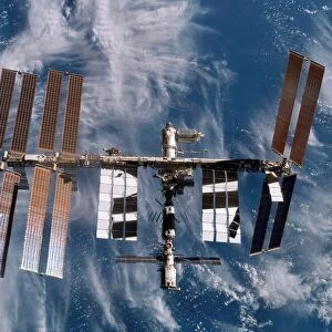 Space Exploration Canvas Print Collection: ISS Space Station