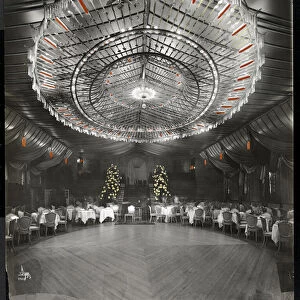 Reception room at the Ritz-Carlton Hotel, 1915 or 1916