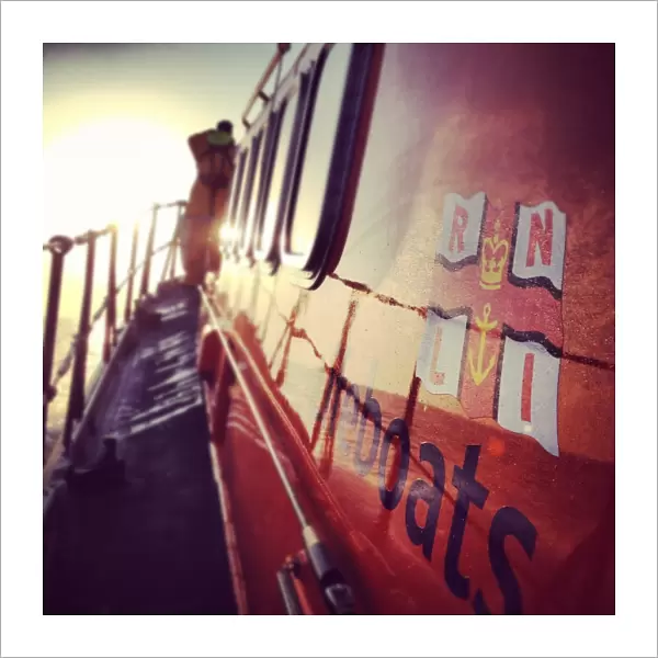 Bridlington Mersey class lifeboat Marine Engineer 12-12. Shortlisted finallist for Photographer of the Year 2012
