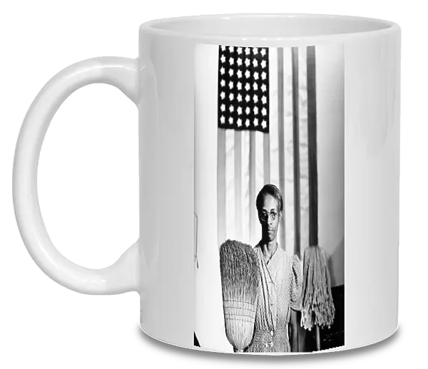 Photo Mug of AMERICAN GOTHIC, 1942. Ella Watson