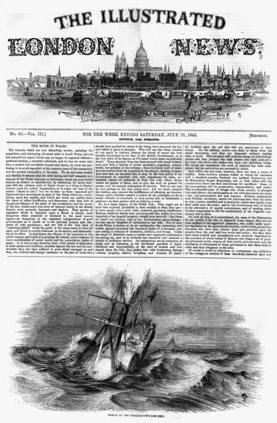 Front cover of The Illustrated London News, 1843 available as Framed ...