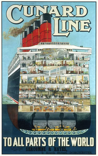 Cunard Line poster