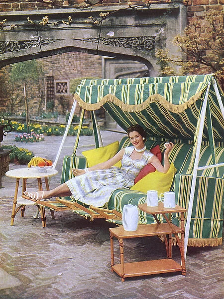 Vintage garden swing seat 2024 for sale