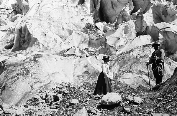 On the Upper Glacier, Grindelwald, Switzerland available as Framed ...