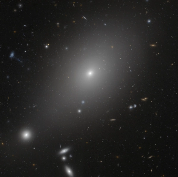 Giant elliptical galaxy, HST image C013 / 5010 Our beautiful Wall Art ...