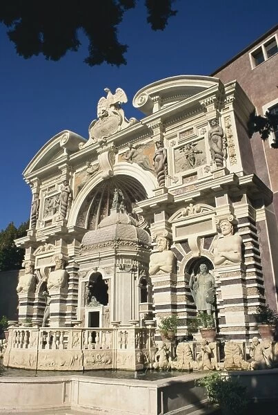 Villa d Este, UNESCO World Heritage Site, Tivoli, Lazio