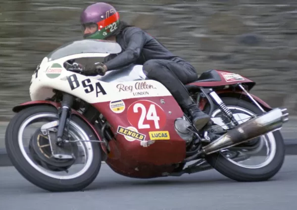 Pete Bates (BSA) 1973 Production TT