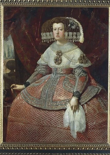 Prints of Austria, Vienna, Portrait of Queen Maria Anna of Spain (1606 -  1646)