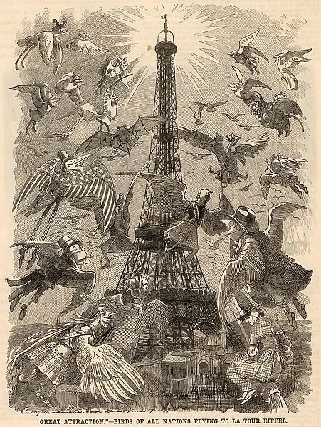 La Tour Eiffel - Paris Illustration