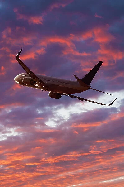 Desktop Wallpaper - Boeing 737-900ER Wing at Sunset (1080p) | The Window  Flyer