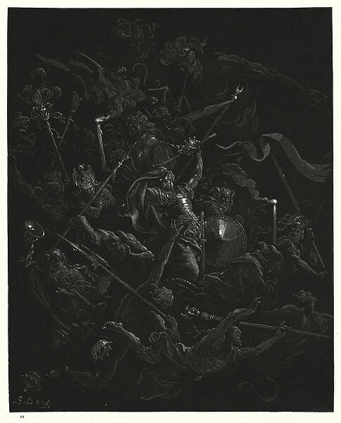 Dore's Illustrations for Paradise Lost by Doré, Gustave