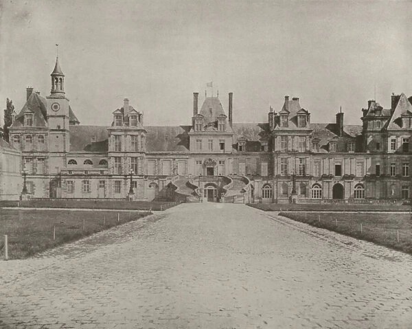 Chateau De Fontainebleau Ile De France Photograph by Panoramic