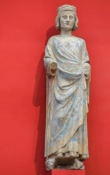 Statue of Saint Louis, Louis IX, 14th century (sculpture)