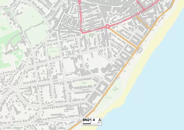 Eastbourne BN21 4 Map