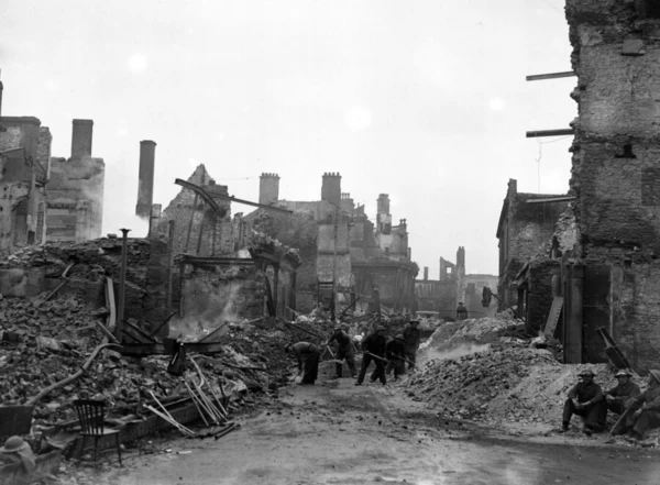 Bomb damage in Plymouth, Devon. Circa 1941 Our beautiful Wall Art and ...