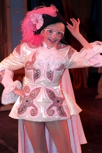 Su Pollard actress in the Bristol Hippodrome Panto 1990 A©Mirrorpix