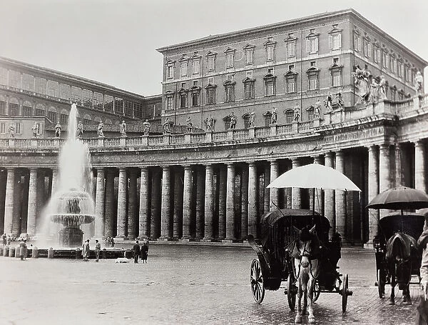 Carriages in St. Peter's Square