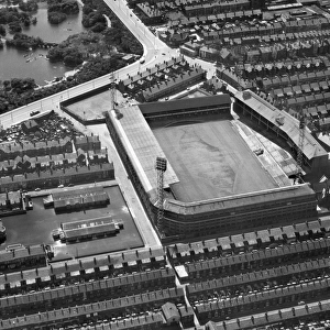 Football grounds from the air Metal Print Collection: Famous Grounds in History