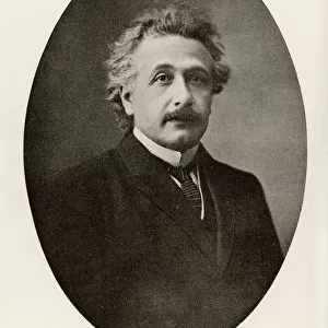 Famous inventors and scientists Photographic Print Collection: Albert Einstein