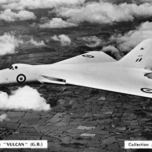 Popular Themes Framed Print Collection: Vulcan Bomber