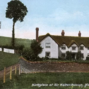 The Birthplace of Sir Walter Raleigh, Hayes Barton, Devon