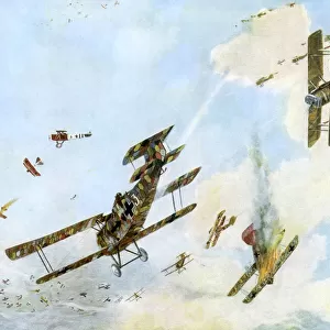 World War I and II Framed Print Collection: Airplanes and aviation