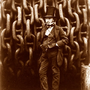 Industrialists Pillow Collection: Isambard Kingdom Brunel