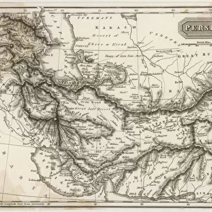 Iran Canvas Print Collection: Maps
