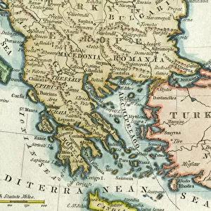 Albania Photographic Print Collection: Maps