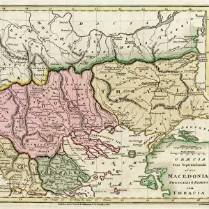 Maps and Charts Photo Mug Collection: North Macedonia