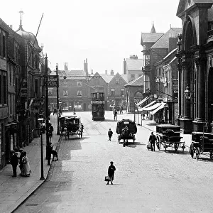 Market Street, Pontefract early 1900's