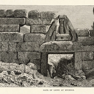 Ancient Greece Framed Print Collection: Mycenae