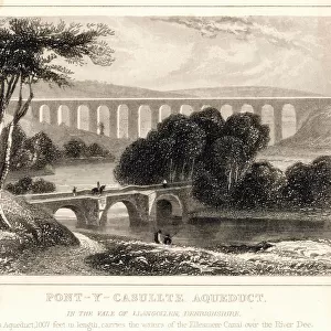 Heritage Sites Mouse Mat Collection: Pontcysyllte Aqueduct and Canal
