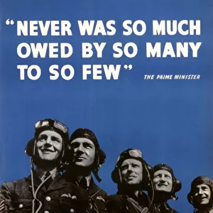 Battle of Britain Pillow Collection: War heroes and pilots from the Battle of Britain