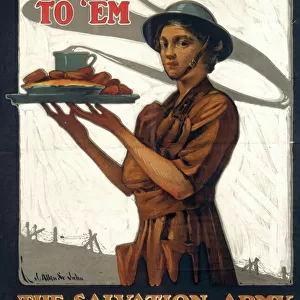 World War I and II Framed Print Collection: Propaganda posters