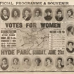 Popular Themes Framed Print Collection: Suffragettes