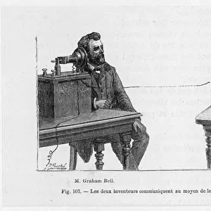 Famous inventors and scientists Photographic Print Collection: Alexander Graham Bell