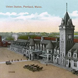Maine Premium Framed Print Collection: Portland