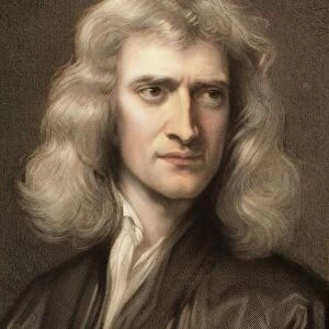 Scientists Photographic Print Collection: Sir Isaac Newton