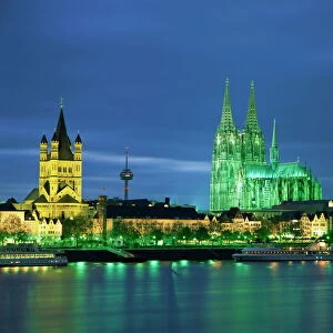Germany Jigsaw Puzzle Collection: River Rhine
