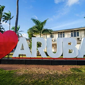 Aruba Framed Print Collection: Oranjestad